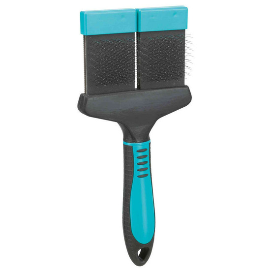 Brosse souple, tête flexible 21 x 10 cm pour chat et chien
