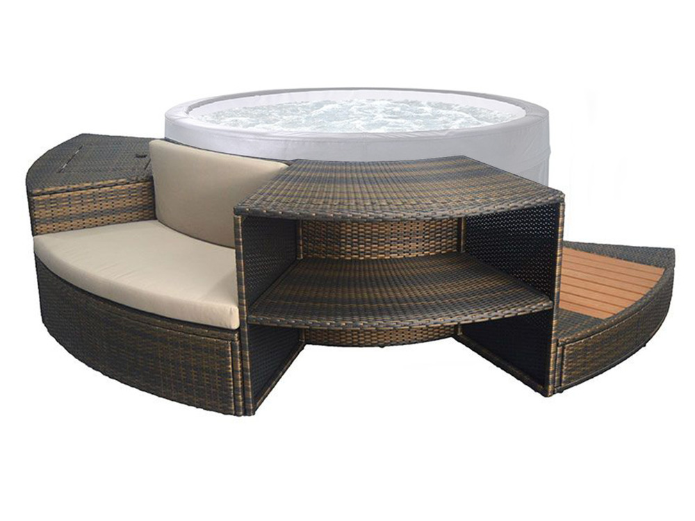 Mobilier 5 modules pour spa portable semi-rigide vita