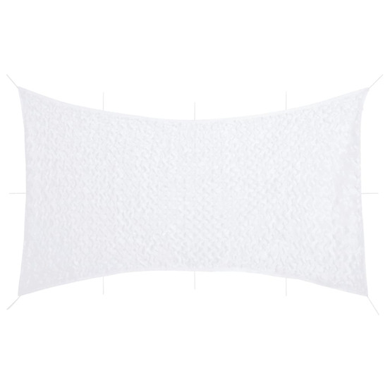Filet de camouflage avec sac de rangement 816x520 cm blanc