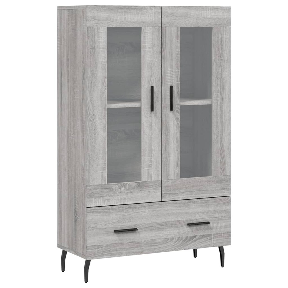 Buffet bahut commode armoire meuble de rangement organisateur cuisine salle de séjour salon haut sonoma 69,5 x 31 x 115 cm bo