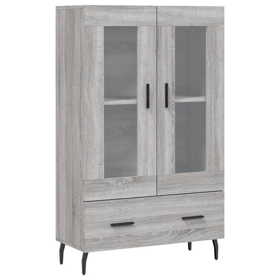 Buffet bahut commode armoire meuble de rangement organisateur cuisine salle de séjour salon haut sonoma 69,5 x 31 x 115 cm bo