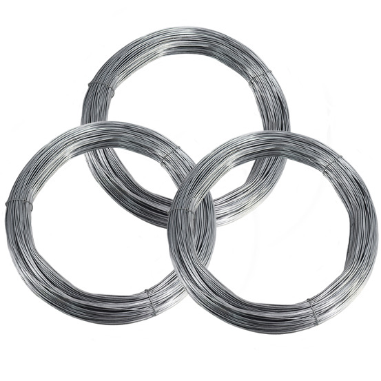 1 000 m de fil de tension de 2,5 mm pour clôture de protection , clôture forestière, clôture de pâturage