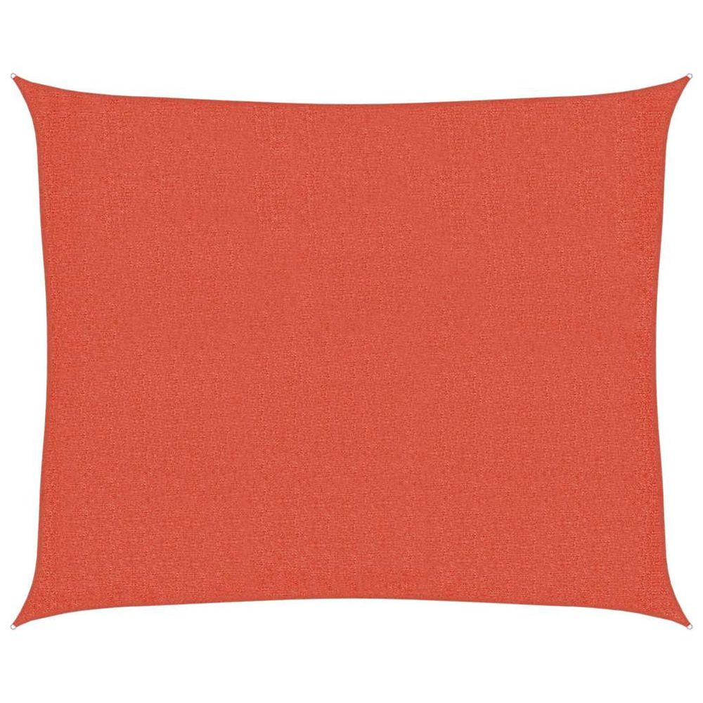 Voile d'ombrage 160 g/m² terre cuite 2,5x3 m pehd