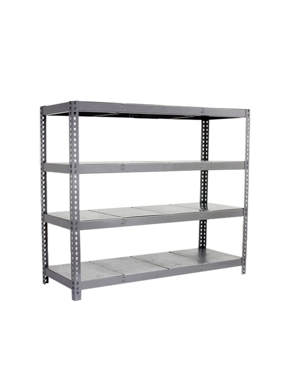 Etagère sans vis simonforte 2409-4 metal gris/galva gris/galva 2000x2400x900 - simonrack
