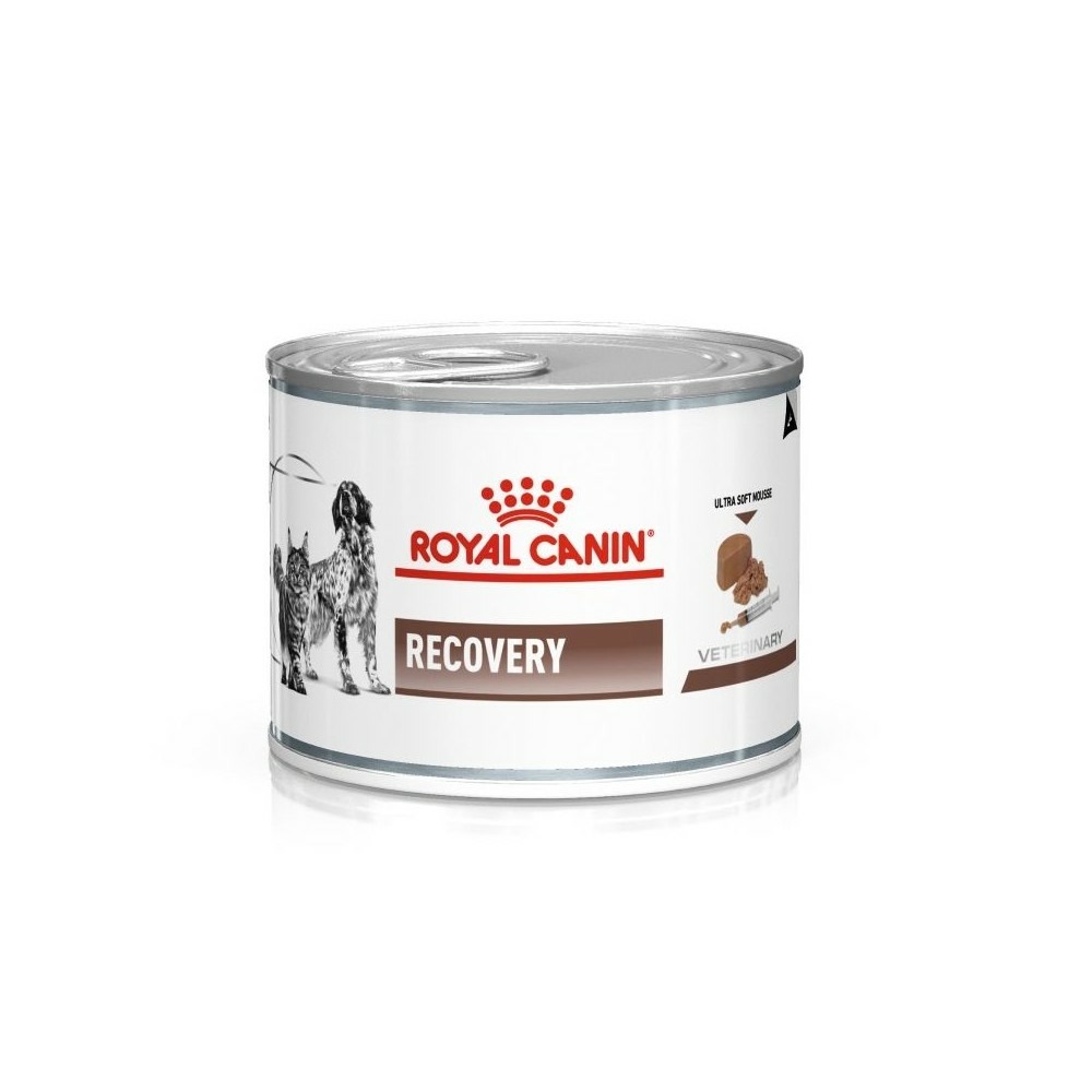 Patée chat et chien veterinary recovery (boite 195g) - royal canin 195 g