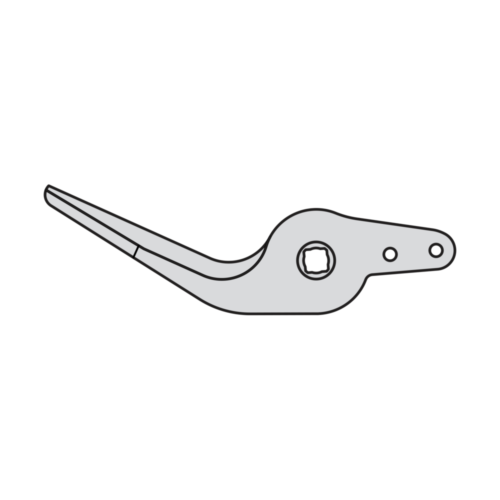 Felco contre-lame de rechange 50/4 pour sécateurs à sabots felco 50-51