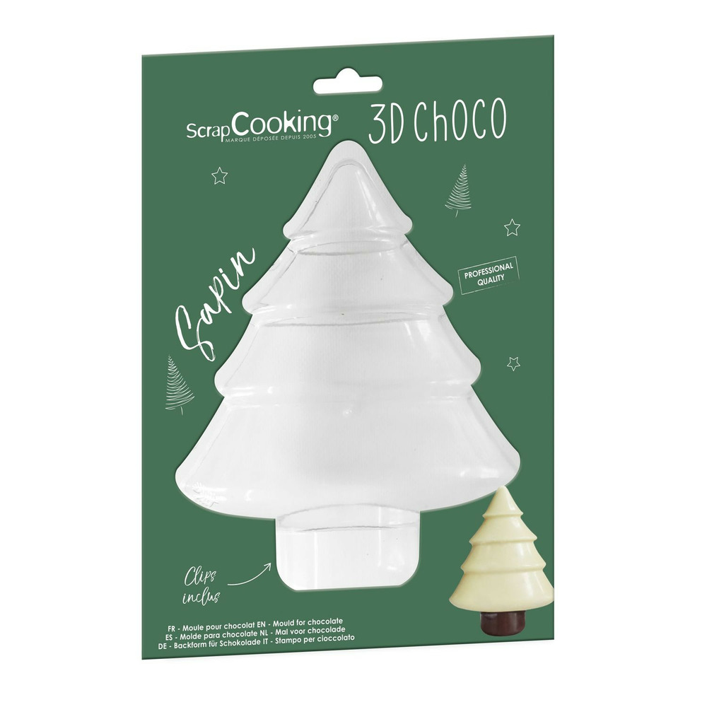 Moule 3d choco - sapin