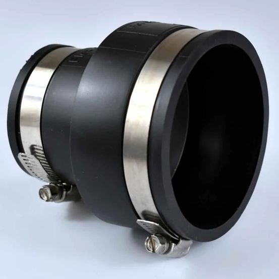 Raccord flexible réducteur 90 x 63 mm