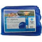 Couverture solaire de piscine d'été rond 500 cm pe bleu
