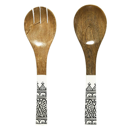 Couverts à salade en bois