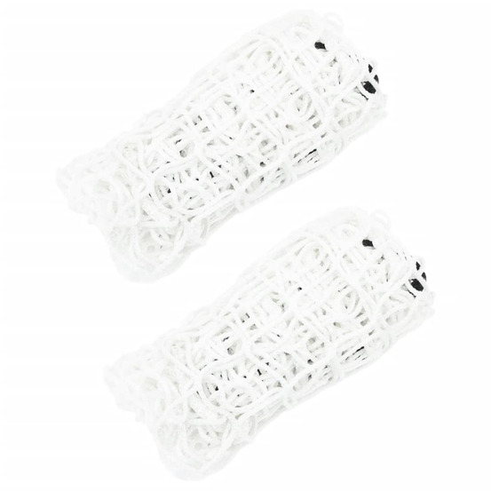 Filets à foin 2 pcs rectangulaire blanc 150x90 cm pp