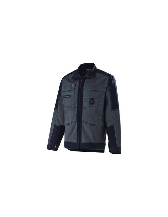 Blouson shear gris fonce-noirt6
