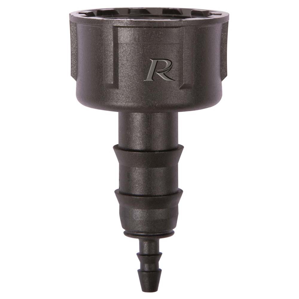 Adaptateur cannelé pour tuyau diamètre16mm et 6mm fileté 3/4
