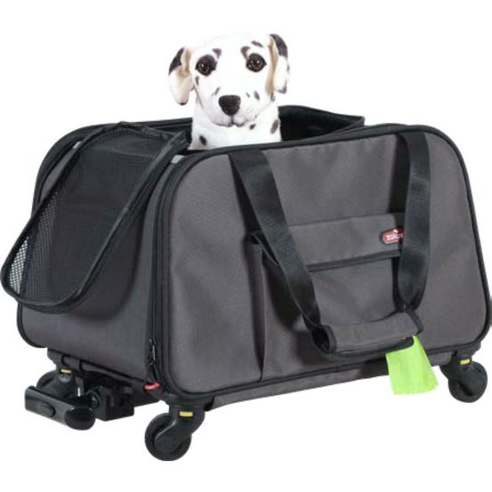 Trolley de transport nomad expert 2-en-1 pour chien et chat - 7 kg