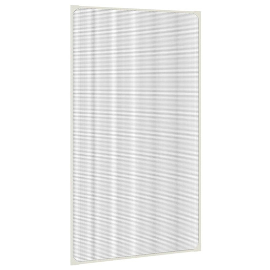 Moustiquaire magnétique pour fenêtres blanc 80x140 cm