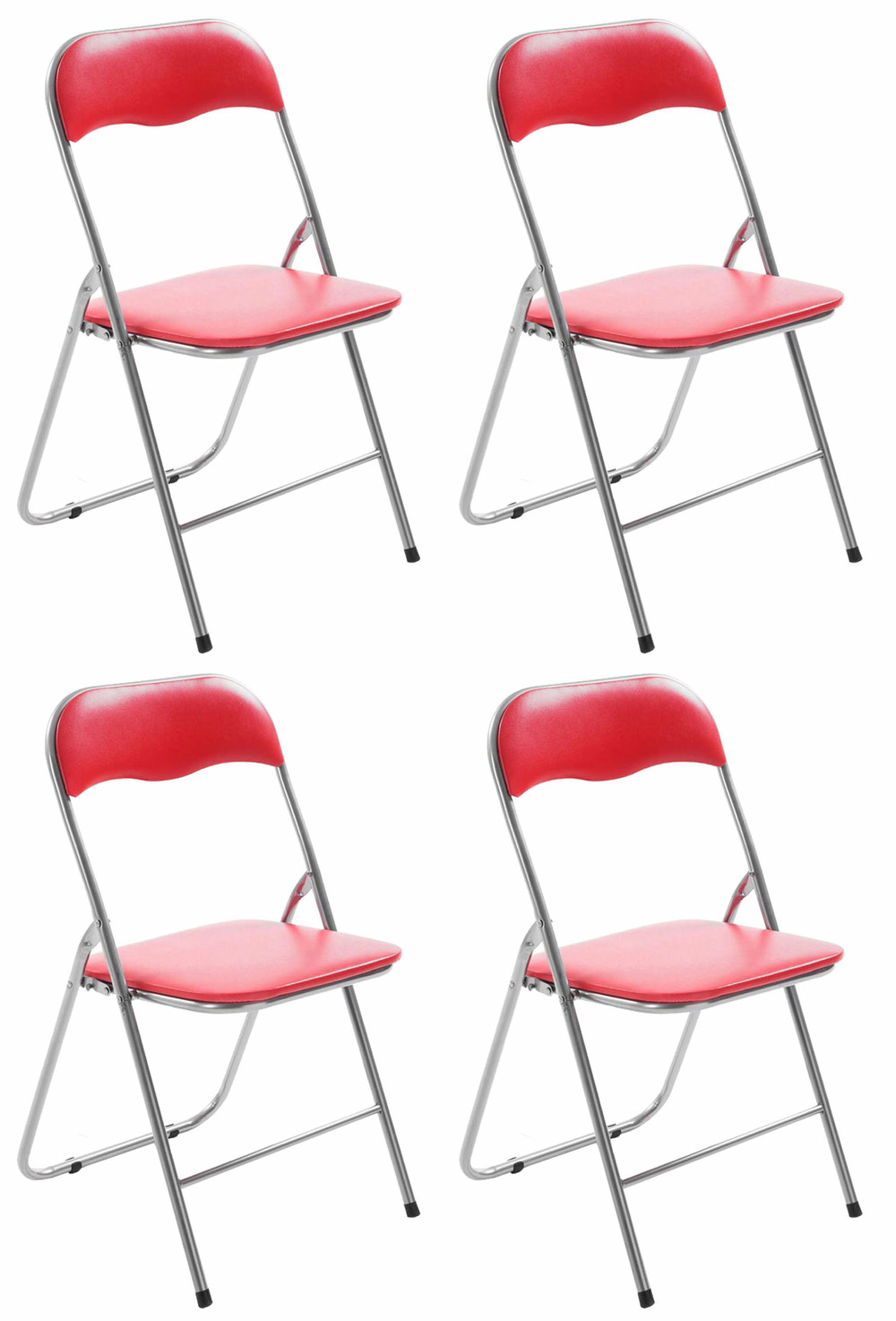 Lot de 4 chaises pliantes félix