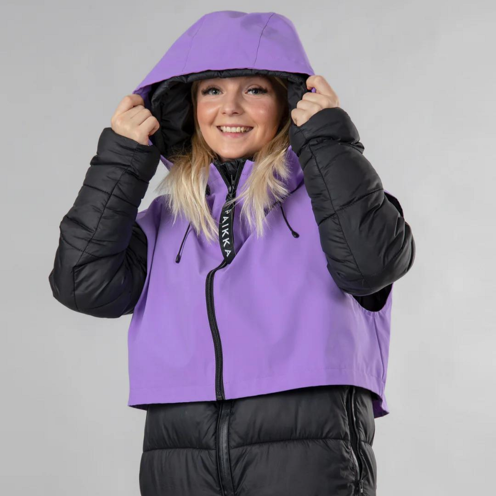 Paikka human visibility gilet lila unisex s-m