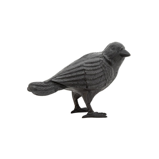 Corbeau en fonte noire