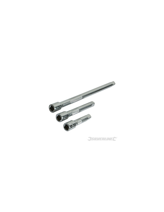 Silverline - rallonges, 3 pcs - 1/4''