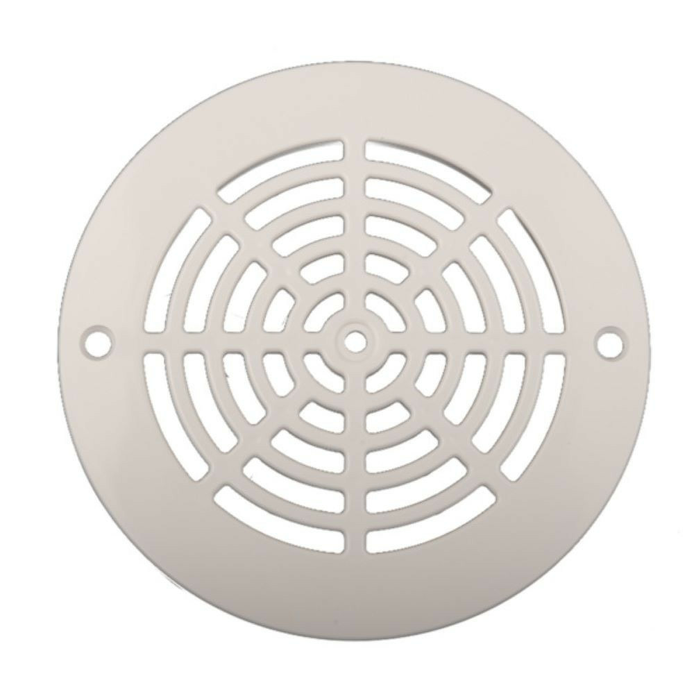 Grille de bonde de fond blanc 197 mm pour cofies pdfx9958