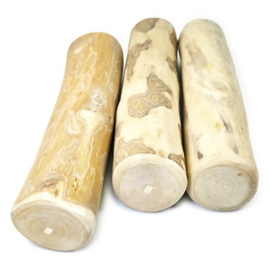 Pack découverte (3 bâtons) à mâcher en bois de café de java, taille xl, jouet naturel pour très grand chien (+22kg)
