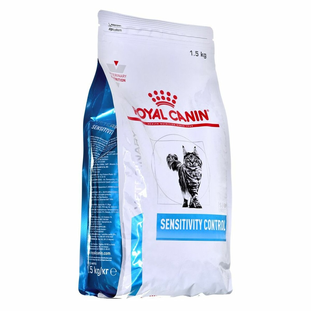 Aliments pour chat royal canin sensitivity control canard riz 1,5 kg