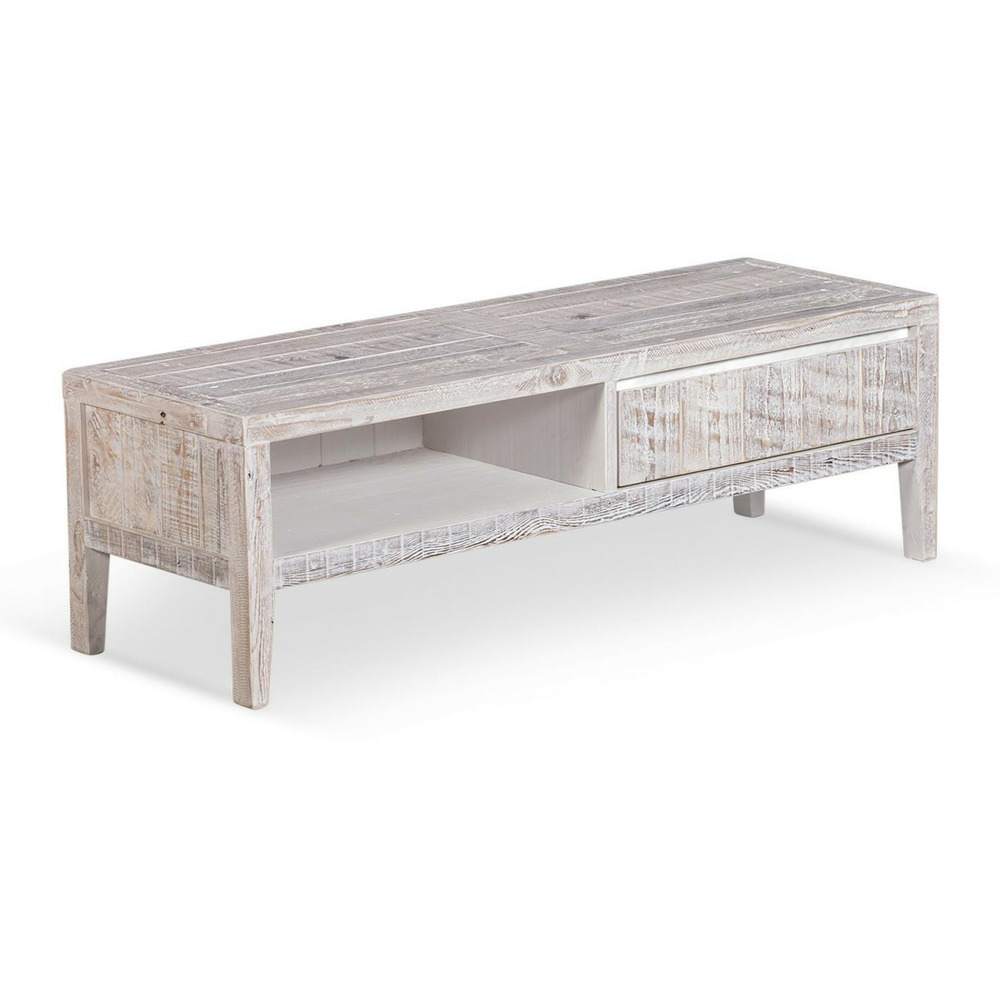 Meuble tv bois gris - cadélia décoration d'autrefois