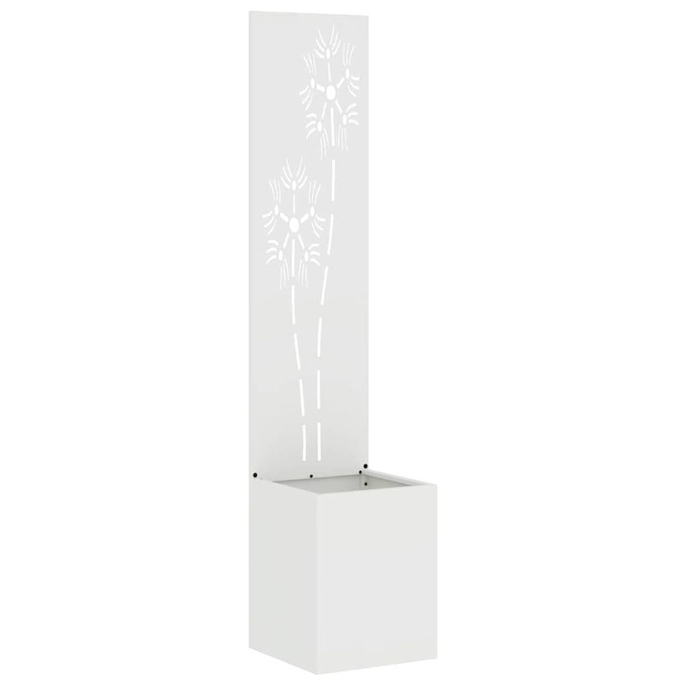 Écran de confidentialité de jardin blanc 32 x 32 x 150 cm