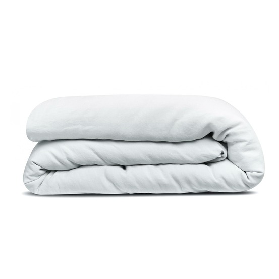 Housse de couette kala blanc 240 x 220 cm