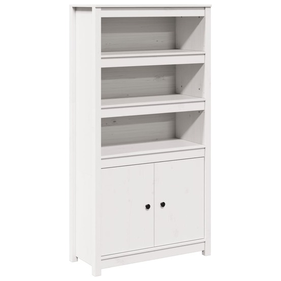 Buffet bahut commode armoire meuble de rangement organisateur cuisine salle de séjour salon haut 80 x 35 x 154 cm bois massif