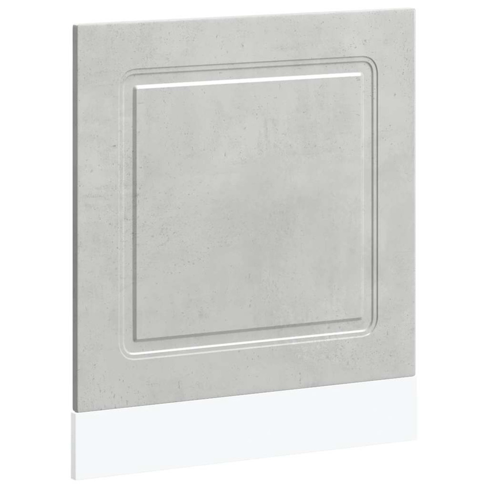 Panneau de lave-vaisselle kalmar gris béton 60x1,5x57 cm