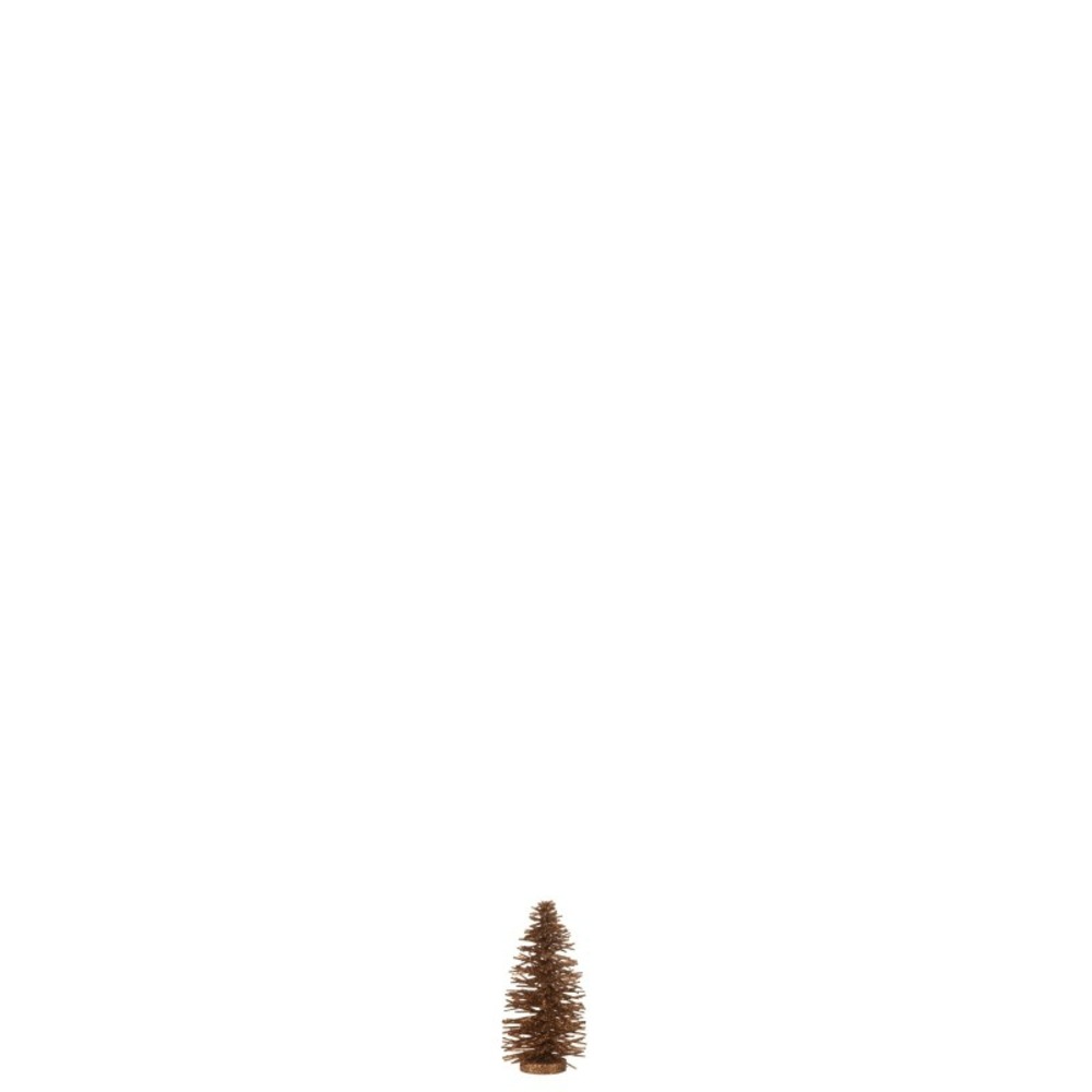Sapin de noël en bois marron 12x12x23 cm h23