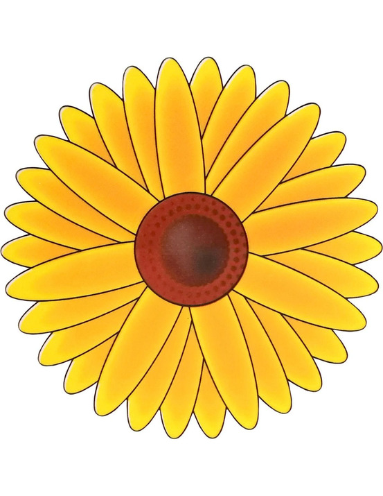 Sticker vitre attrape mouches luance x3 tournesol - luance