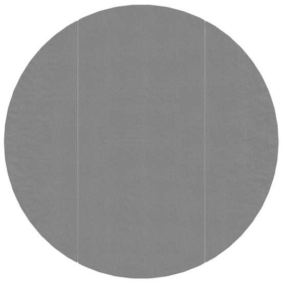 Bâche de piscine gris clair ø366 cm géotextile polyester