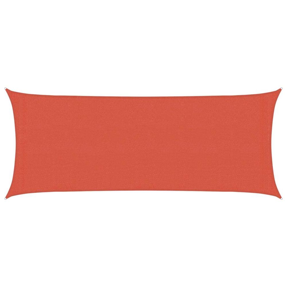 Voile d'ombrage 160 g/m² terre cuite 2x5 m pehd
