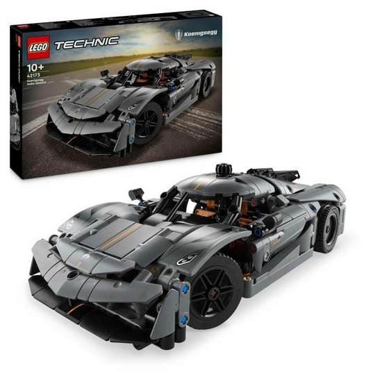Set de construction lego technic 42173 hypercar koenigsegg jesko absolut grise