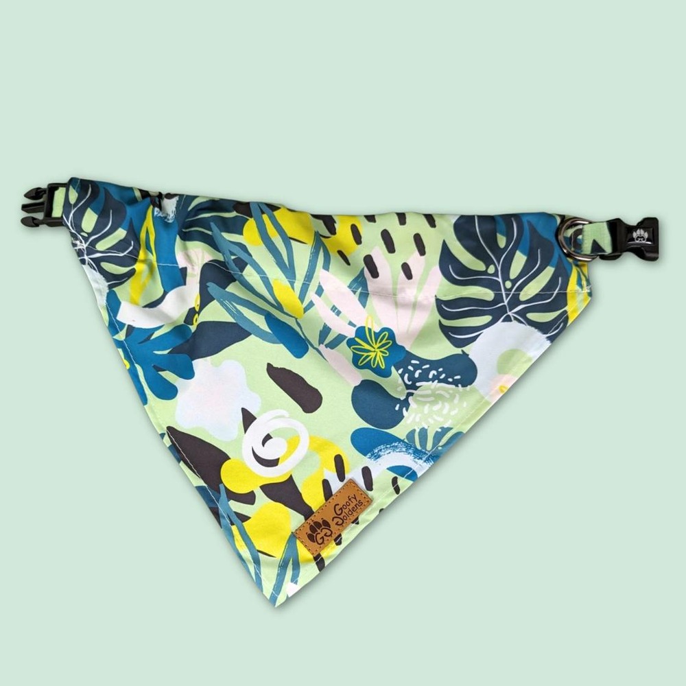 Collier-bandana pour chien récif - m