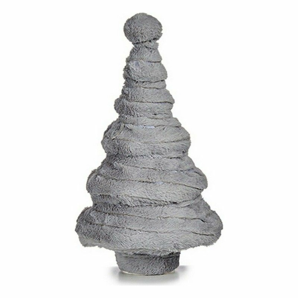 Sapin de noël polaire gris 22 x 37,5 x 22 cm