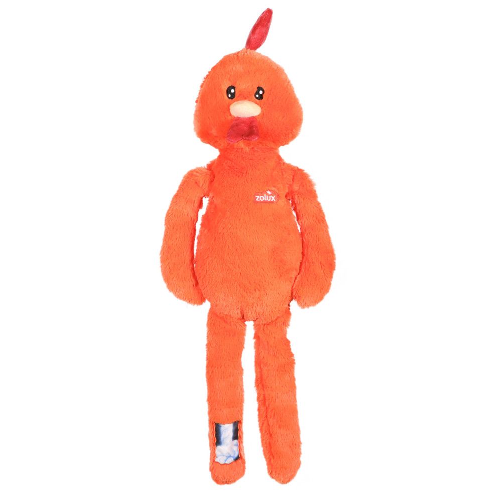 Peluche furry farm brock le coq 60cm pour chien