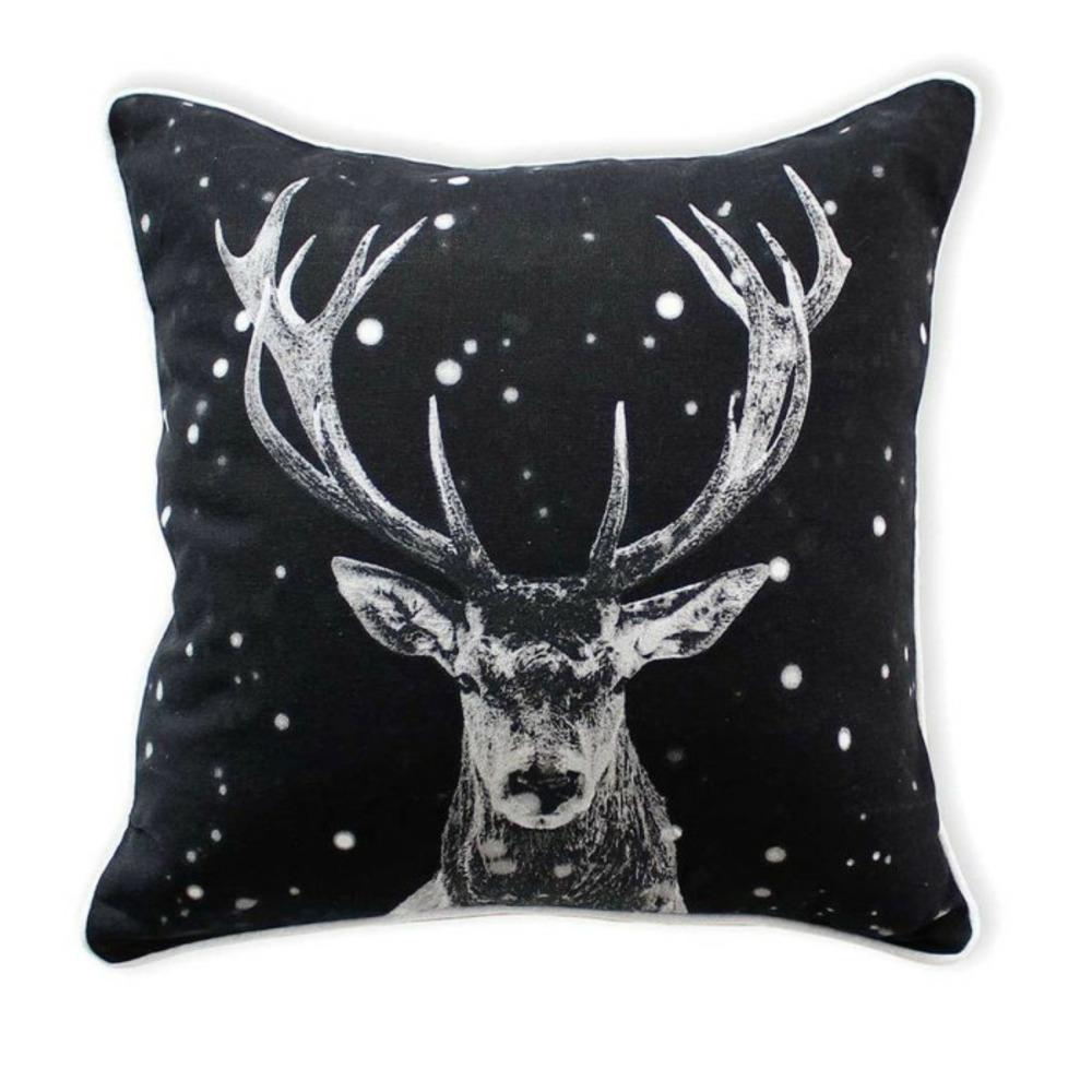 Coussin déco imprimé 