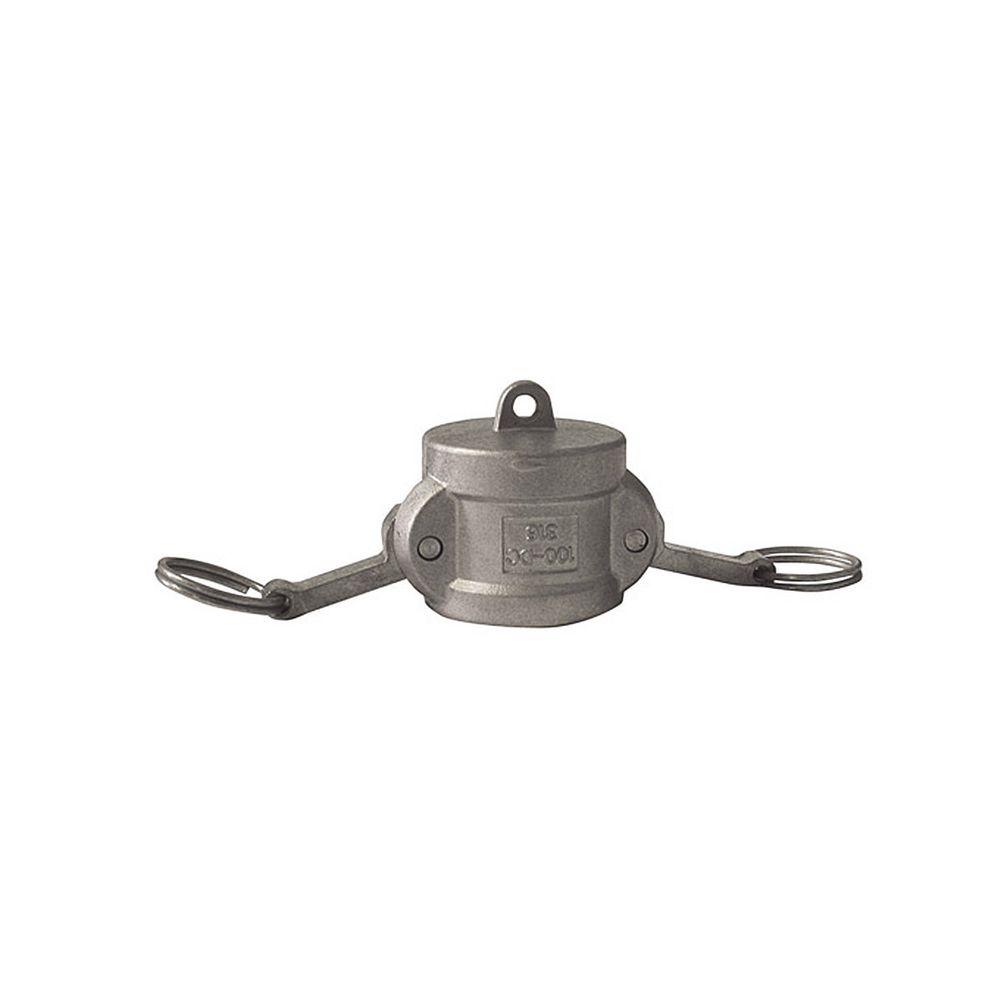 Bouchon femelle camlock en aluminium - type dc - 2''1/2
