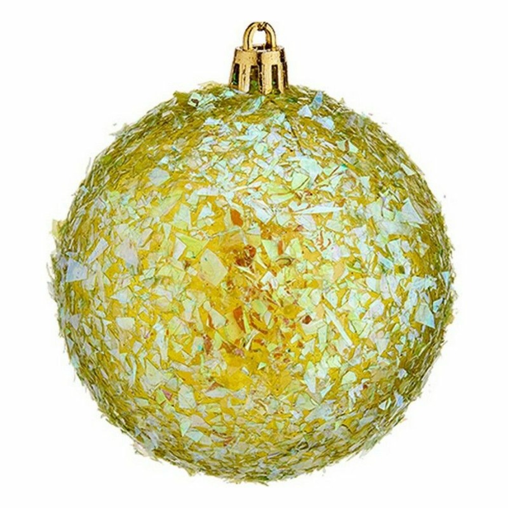 Boules de noël ø 8 cm vert plastique 8 x 9 x 8 cm