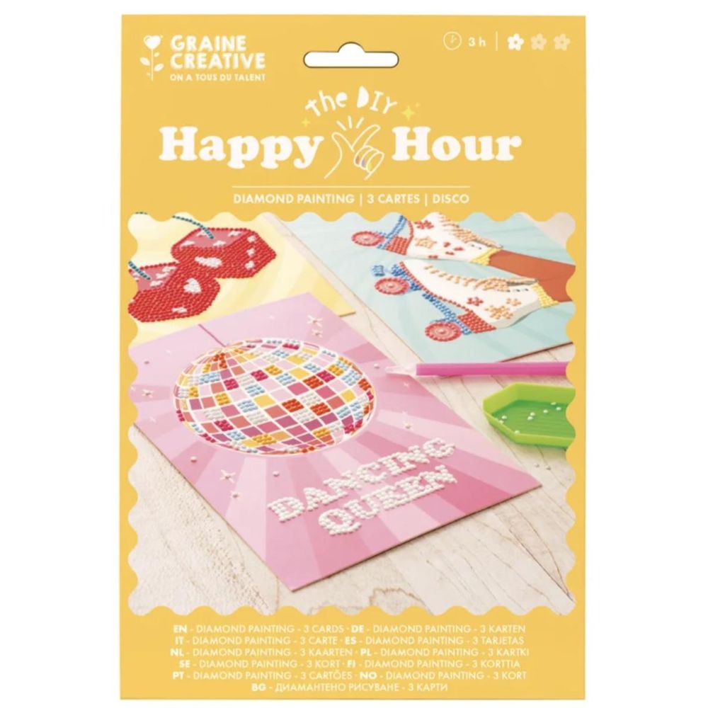 Diamond painting - happy hour