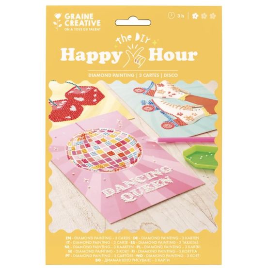 Diamond painting - happy hour