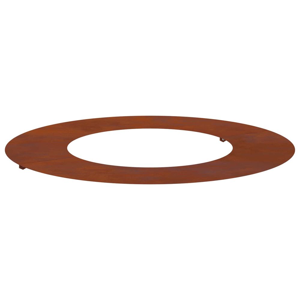 Adapté pour anneau d'arbre plat rouillé ø40/70 cm