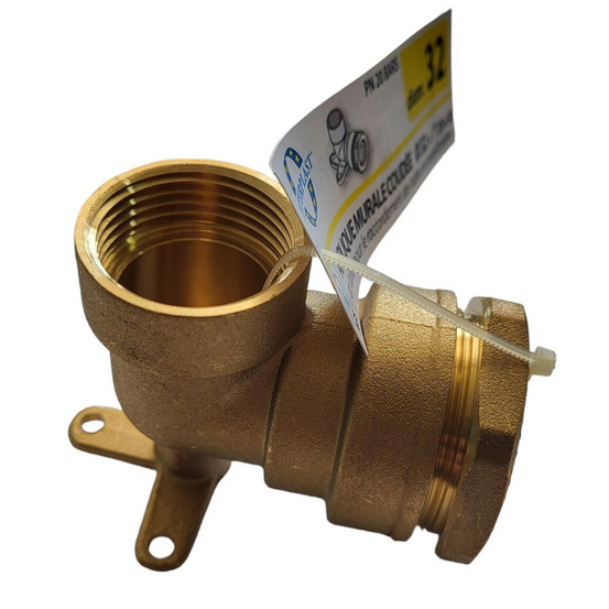 Applique laiton compression - 32 mm -1 pouces