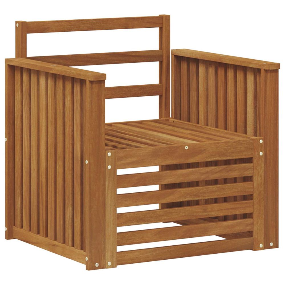 Ensemble de canapés d'extérieur bois d'acacia massif