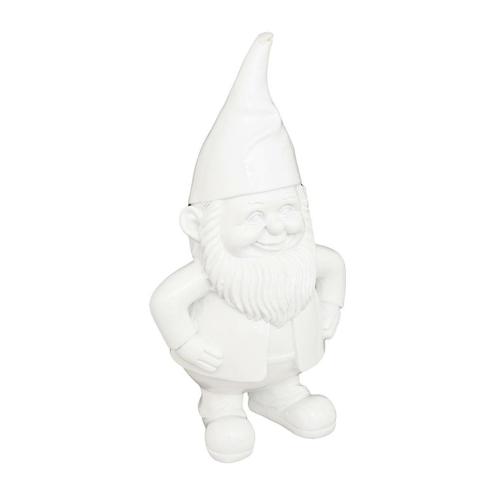 Statue nain de jardin déco extérieur anao h.30cm résine assorti