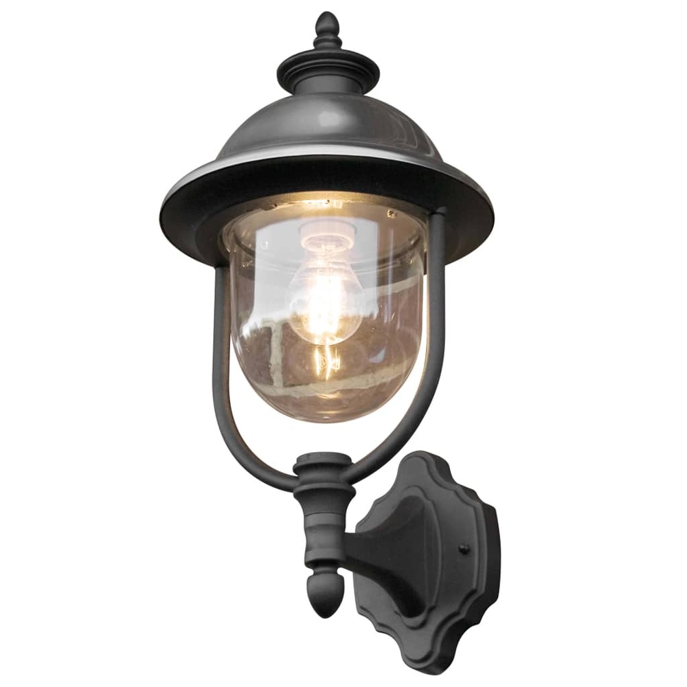 Applique murale parma en haut acier inoxydable brossé