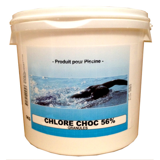 Chlore choc granulé 5 kg - 35022g